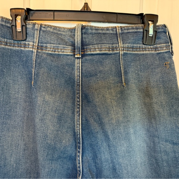 The Eventide High-Rise Wide-Leg Trouser Jean by Pilcro - Anthropology *NWOT - Picture 6 of 12